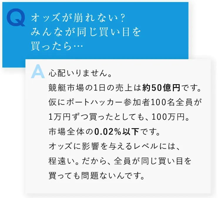ボートハッカーの広告内画像